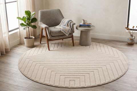 TRIA KOLEKSIYONU MAKİNE HALISI, TA1048 YUVARLAK 100X100