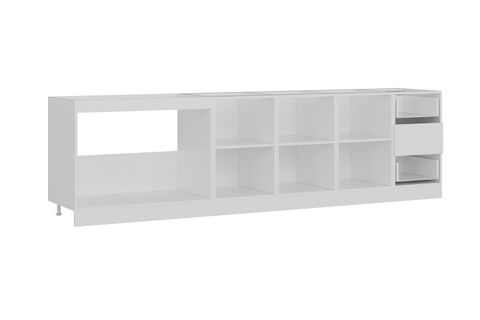 MİNAR 295 CM MUTFAK DOLABI BEYAZ DORE 295-D2-ALT MODÜL