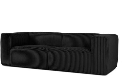 MELODİ ÜÇLÜ KOLTUK, SİYAH