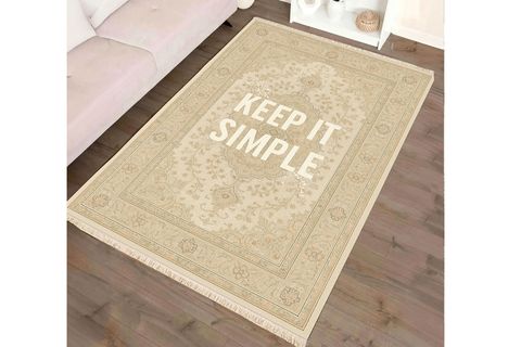 KEEP IT SİMPLE VİNTAGE DOKUMA TABAN HALI, 403 YNG, 60X120 CM