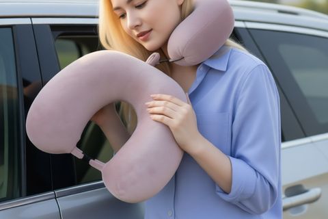 DORMEUR VİSCO SEYAHAT YASTIĞI, SİYAH