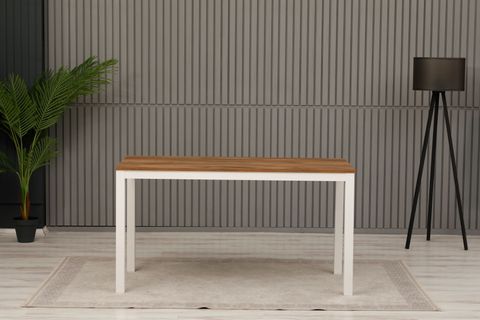 ARPELİA YEMEK MASASI BEYAZ RİCHMOND, 140 CM