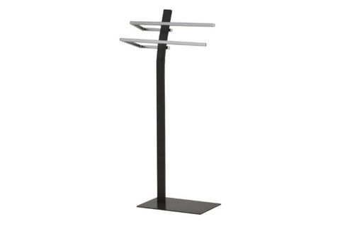 JOSİ SİYAH METAL PASLANMAZ AYAKLI HAVLULUK