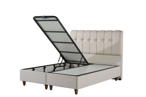 LUNA FORTE BAZA VE BAŞLIK SETİ, BEJ, 160X200