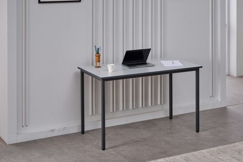 ARPELİA ÇALIŞMA MASASI, GRİ, 125 CM