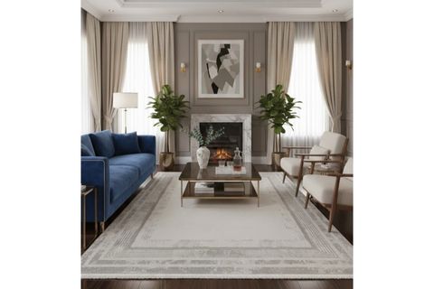 MERİNOS HALI ARDEN SALON HALISI, 79422 095, GRİ, 160X230
