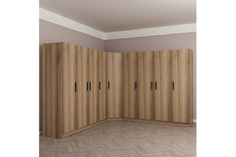 MİNAR KALE GARDIROP 05, 9 KAPAKLI, 190 CM