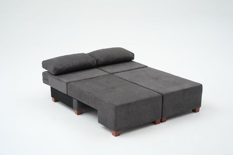 PERENNA YATAKLI ÜÇLÜ KOLTUK, ŞÖNİL, ANTRASİT