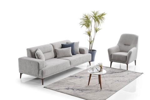 STİLL ÜÇLÜ KOLTUK, GRİ