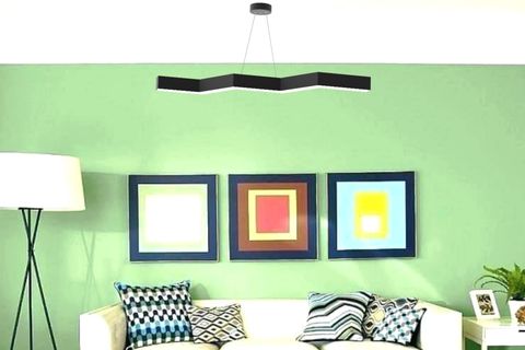HEGZA LIGHTING SEGA LED AVİZE, SİYAH KASA SARI IŞIK