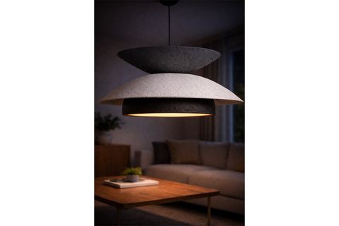 HANDMADE WABİ SABİ KARBON BETON AVİZE, MONARA