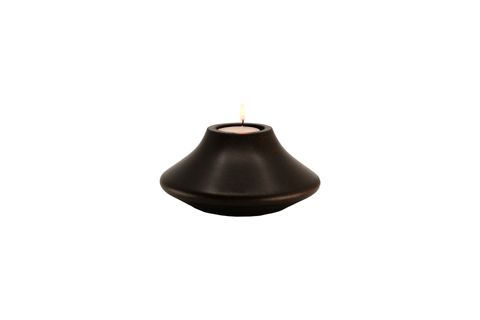 MASSELLO DESIGN TEKKA AHŞAP T-LIGHT MUMLUK CEVİZ