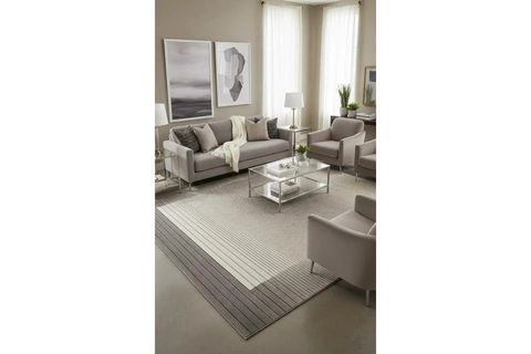THERAPY LEKE TUTMAZ ANTİALERJİK OTURMA ODASI HALISI, 79545 095 GRİ 80X150
