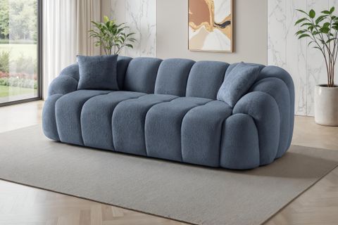 CALIFORNIA ÜÇLÜ KOLTUK, LACİVERT