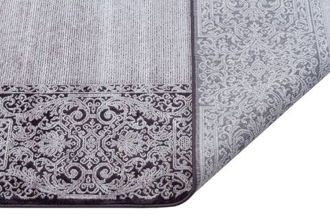 RİVA 8710 GRİ ANTRASİT MAKİNE HALISI 200X290