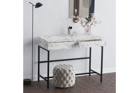 LİNDA MAKYAJ MASASI, CARRARA MARBLE