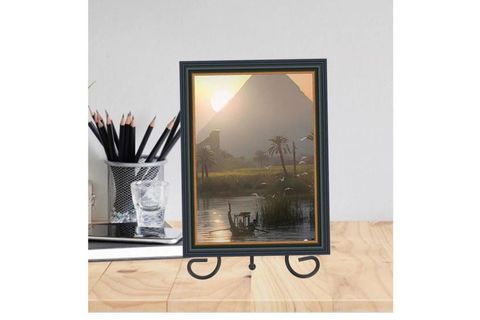 KİTAP VE TABLET TUTUCU AYAKLI FERFORJE STAND, 26X29X21 CM