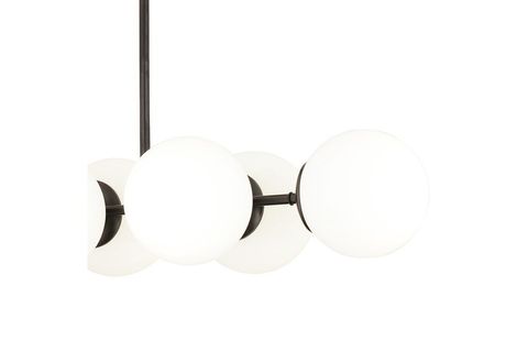 APLİQA LEMA ALTILI AVİZE, SİYAH