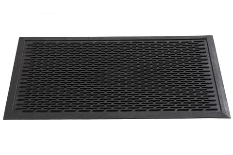 STEP DIŞ KAPI PASPASI SİYAH PVC, 45X70