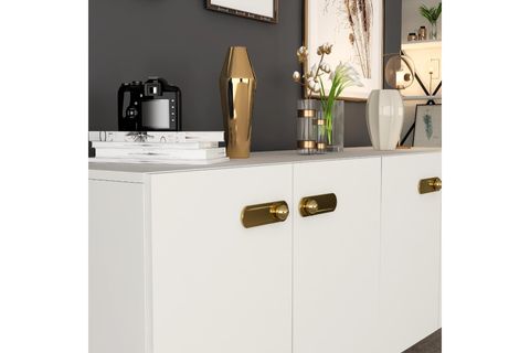 RİVA KONSOL, BEYAZ, 4 KAPAKLI