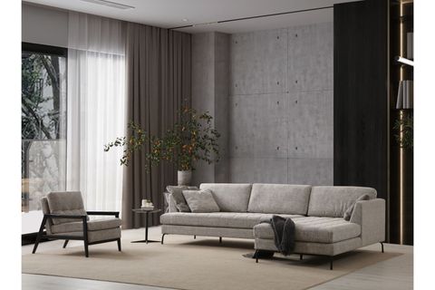 FERRO KÖŞE KOLTUK, SAĞ, SHOWROOMDAN KUMAŞ DEĞİŞİMLİ