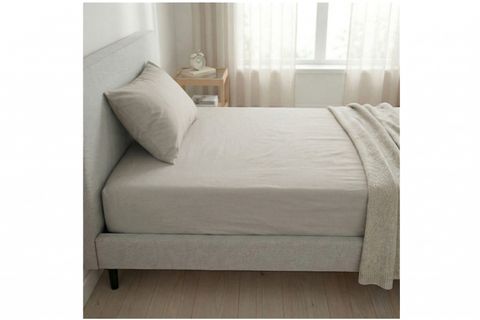 MAKİ HOME BATTAL BOY LASTİKLİ ÇARŞAF VE YASTIK KILIFI SETİ, GRİ, 200X200, 50X70