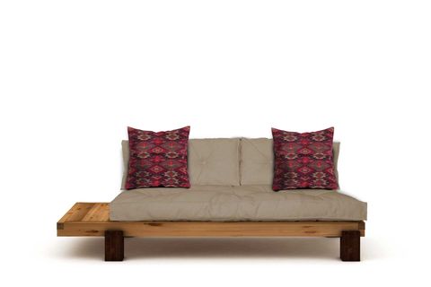 WOODESK ARİN MASİF NATURAL CAMEL RENK SEDİR CPT8301-200