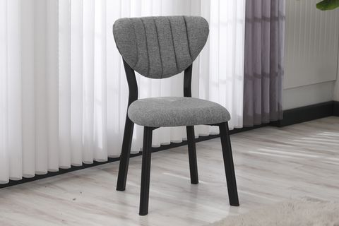 ELİS MUTFAK MASA TAKIMI, 2 SANDALYE, SİYAH, 70X70 CM, GRİ