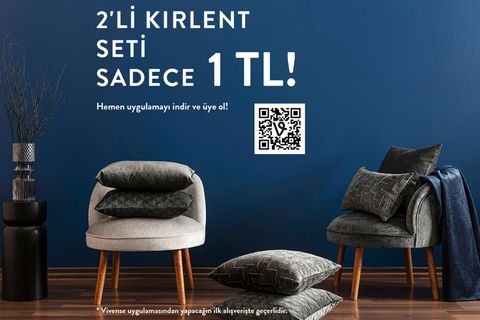 İKİLİ KIRLENT SETİ (BU ÜRÜNÜN SATIŞI VE TESLİMATI SADECE SİVAS SHOWROOM'DA GERÇEKLEŞTİRİLMEKTEDİR)
