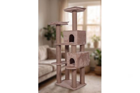MRCAT KEDİ TIRMALAMA AĞACI, BEJ