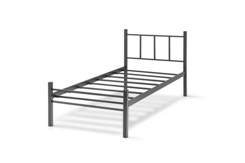 EVGER METAL KARYOLA, K90, SİYAH, 90X190