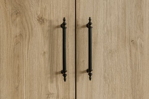 BLESK ÇEKMECELİ GARDIROP, CEVİZ, 2 KAPAKLI