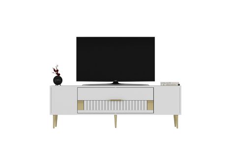 DEKOLP TV SEHPASI, 4CT, BEYAZ ALTIN
