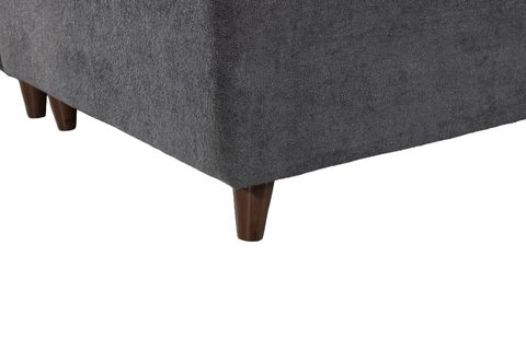 LUNA TREND BAZA VE BAŞLIK SETİ, GRİ, 160X200