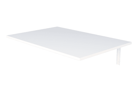 DUVARA MONTE KATLANIR MDF MASA, BEYAZ