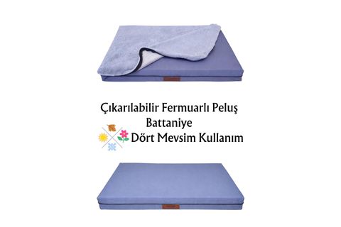 PURE COMFORT PILLOW GRİ, XL BEDEN, 90X110X10 CM
