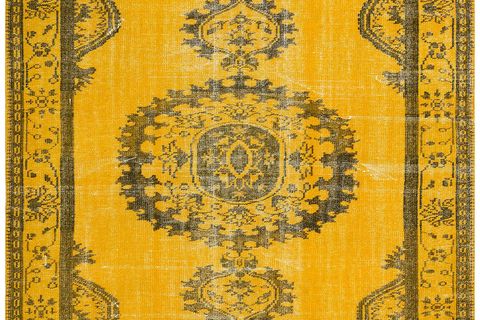 EL DOKUMA HARDAL RENGI VINTAGE HALI 169X283