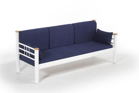KAPPİS DK METAL SOFA SEDİR BEYAZ 70X200CM