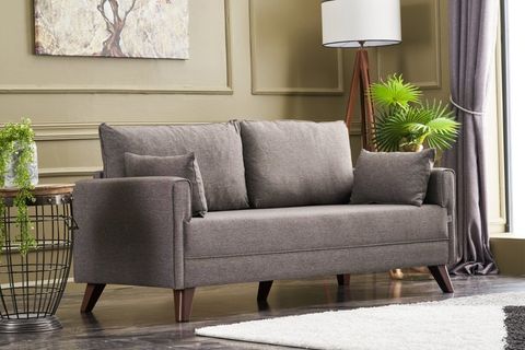 BELLA SOFT İKİLİ KOLTUK, KAHVE