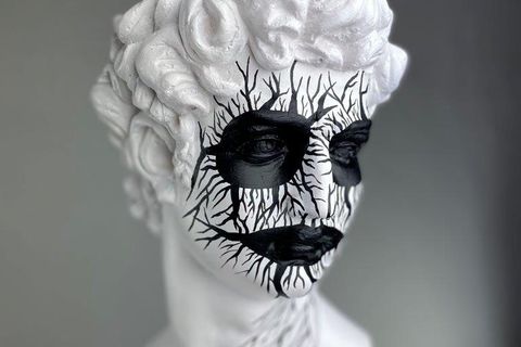 DAVID DARK SENSE POP ART DEKORATİF ROMA YUNAN HEYKELLERİ