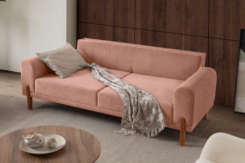 HAMBURG PLUS SIRT MEKANİZMALI KOLTUK TAKIMI, PEMBE