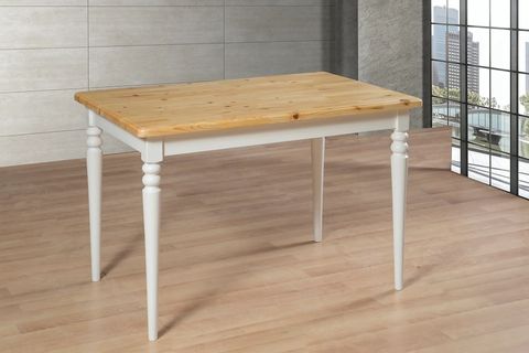 HARPUT MASA VE AMERİKAN SANDALYE TAKIMI, MEŞE BEYAZ, 140X80