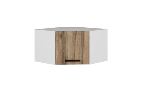 KÖŞE MENTEŞELİ DOLAP 194, 1 KAPAKLI CEVİZ, 45 CM
