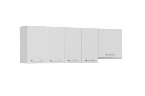 MİNAR 220 CM MUTFAK DOLABI BEYAZ 220-B5-ÜST MODÜL