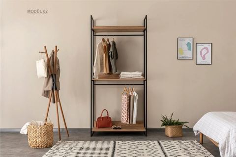DYNAMİC MODÜLER AÇIK DOLAP SETİNİ YARAT