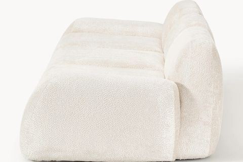 ROSE BUKLE MODÜLER ÜÇLÜ KOLTUK, BEYAZ