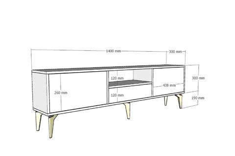 DROPDD TV SEHPASI, BEYAZ GÜMÜŞ KULP, 1304DROPDD 1