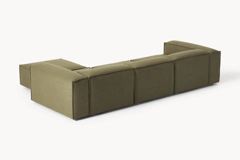 LENA KETEN MODÜLER KÖŞE KOLTUK, YEŞİL