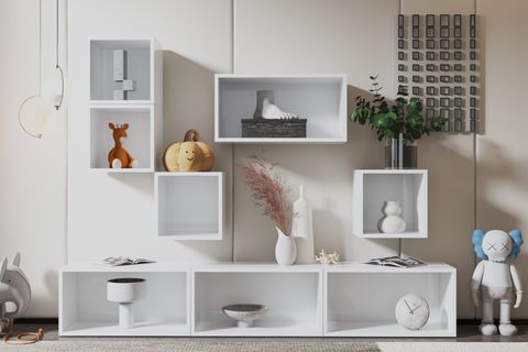 BK ÇOK AMAÇLI DOLAP, DUVARA MONTE RAFLI, NRG