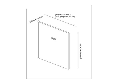 MOTYA BAŞLIK, AÇIK GRİ, 120 CM